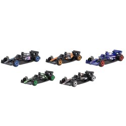 Игровой набор из 5 базовых болидов "F1 2024" Hot Wheels