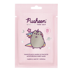 Увлажняющая маска для лица из масла семян малины ТМ "Pusheen", 17 г