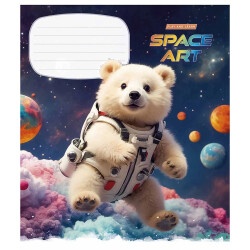 Тетрадь 12 листов линия Школярик Star 3406 Л