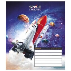Тетрадь 12 листов линия Школярик Star 3384 Л