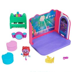 Игровой набор Gabby's Dollhouse Музыкальный зал диджея Мяукота