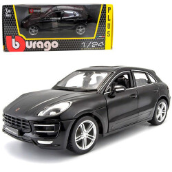 Автомодель - PORSCHE MACAN (чорний, 1:24)