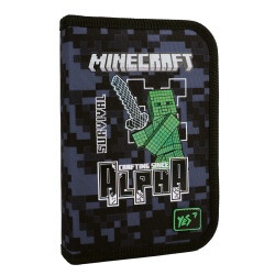 Пенал твердый одинарный без клапана "Minecraft Alpha"