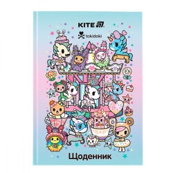 Дневник В5 твердая обложка Kite Tokidoki