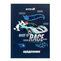 Дневник В5 твердая обложка Kite Hot Wheels