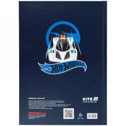 Дневник В5 твердая обложка Kite Hot Wheels