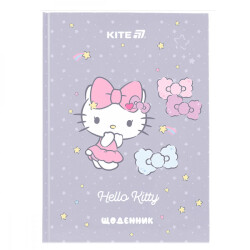 Дневник В5 твердая обложка Kite Hello Kitty