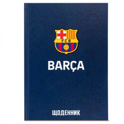 Дневник В5 твердая обложка Kite FC Barcelona
