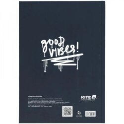 Дневник В5 твердая обложка Kite Don't listen