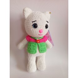Мягкая игрушка амигуруми Котики в ассортименте