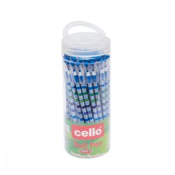 Ручка масляная Cello синяя