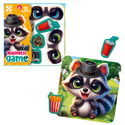 Игра развивающая Vladi Toys магнитная "Эмоции Енота" (укр)