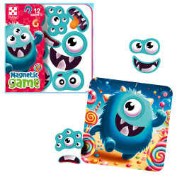 Игра развивающая Vladi Toys магнитная "Эмоции Монстрика" (укр)
