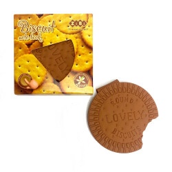Блокнот чистый 80л ZB12470-18 90х90мм BISCUIT ароматизаторован Soft touch