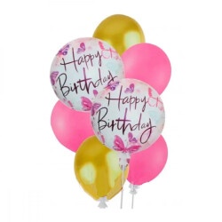 Набор воздушных шариков Happy Birthday 5-81363 (7шт)