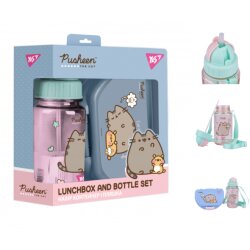 Набор контейнер и бутылочка Yes "Pusheen", 2 предмета