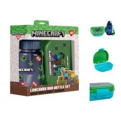 Набор контейнер и бутылка Yes "Minecraft", 2 предмета