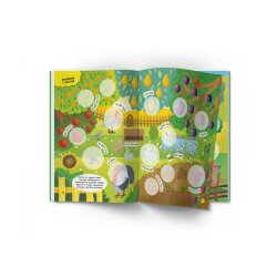 Книга "Интерактивные наклейки Ферма"