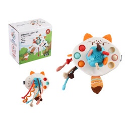 Игрушка погремушка, прорезыватель, сенсорная игра