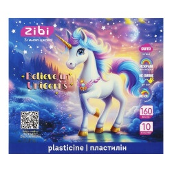 Пластилин "UNICORN" 10 цветов