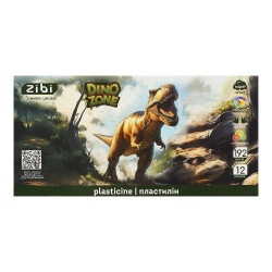Пластилин "DINO" 12 цветов