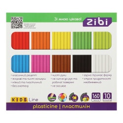 Пластилин 10 цветов, KIDS Line