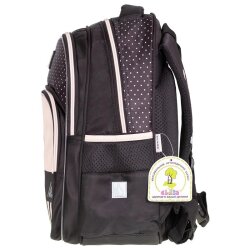 Рюкзак SchoolPack 2 отделения 38x28x17 см, полиэстер, "Black Cat"