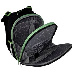 Ранец SchoolCase Mini 2 отделения 35x27x16 см, полиэстер, "Car"