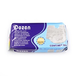 Масса для лепки белая 500 г, Dozen