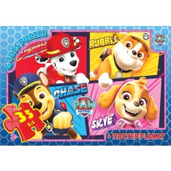 Пазлы серии "Paw Patrol" (Щенячий патруль) 35 элементов