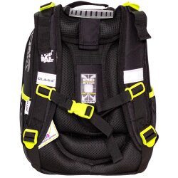 Ранец SchoolCase Mini 2 отделения 35x27x16 см, полиэстер, "Football"