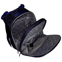 Ранец SchoolCase Mini 2 отделения 35x27x16 см, полиэстер, "Game"