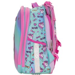Ранец SchoolCase Mini 2 отделения 35x27x16 см, полиэстер, "Cute Unicorn"