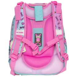 Ранец SchoolCase Mini 2 отделения 35x27x16 см, полиэстер, "Cute Unicorn"