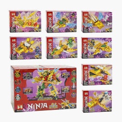 Конструктор NINJA, среднее количество деталей 43шт
