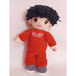 Коллекционная мягкая игрушка амигуруми Джей-Хоуп (j-hope) , БТС